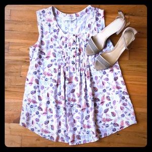 2/$10. Skies are blue maternity top